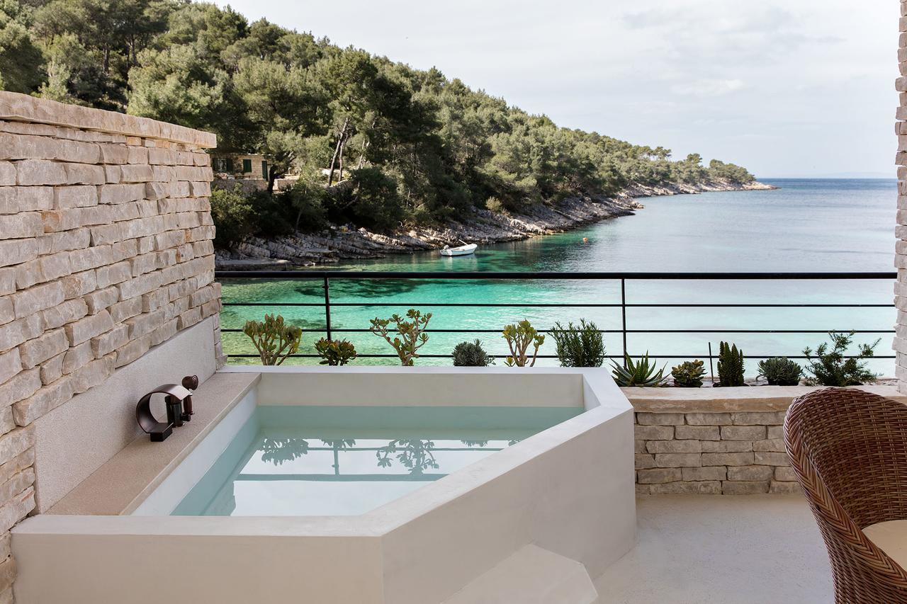 Little Green Bay Hotel Hvar Island Exterior photo